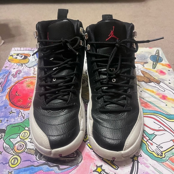 Jordan Retro 12 Playoff kids size 5 women’s size 6.5 - Picture 1 of 5